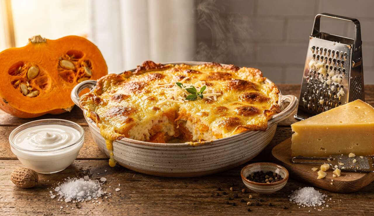 Gratin de Potimarron au Fromage : recette Délicieuse et Facile