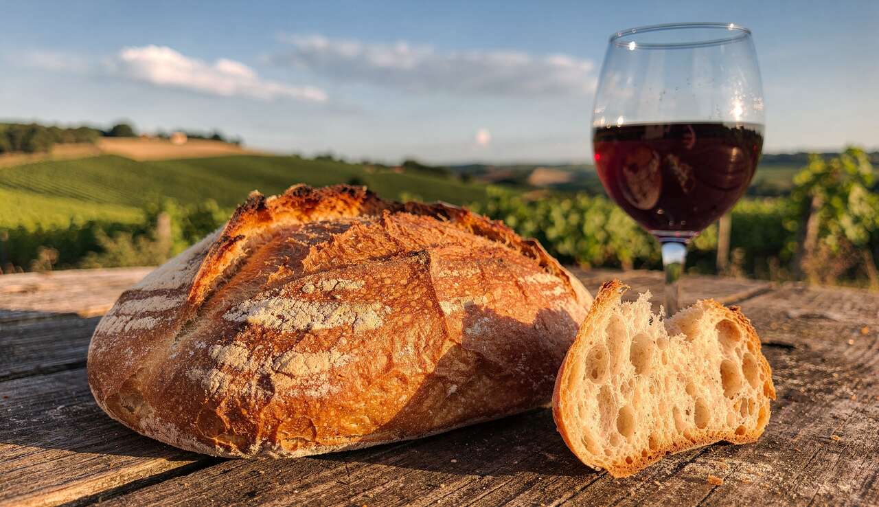 Les accords parfaits : pain et vin avec le sainte-maure de touraine