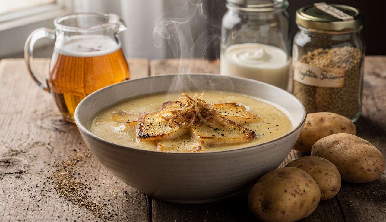 Soupe au Munster et à la Bière : recette Savoureuse et Réconfortante