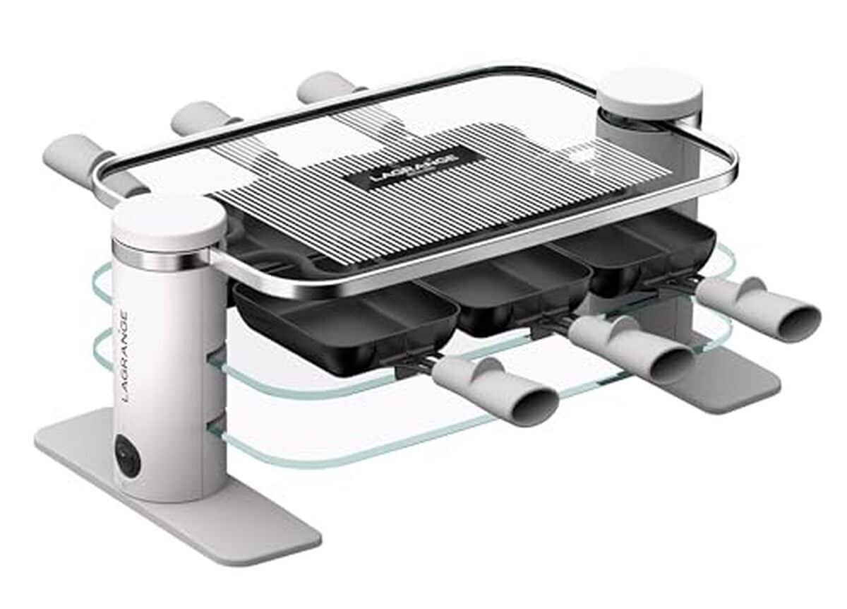 Test : appareil à raclette Lagrange 6 personnes, 750 W