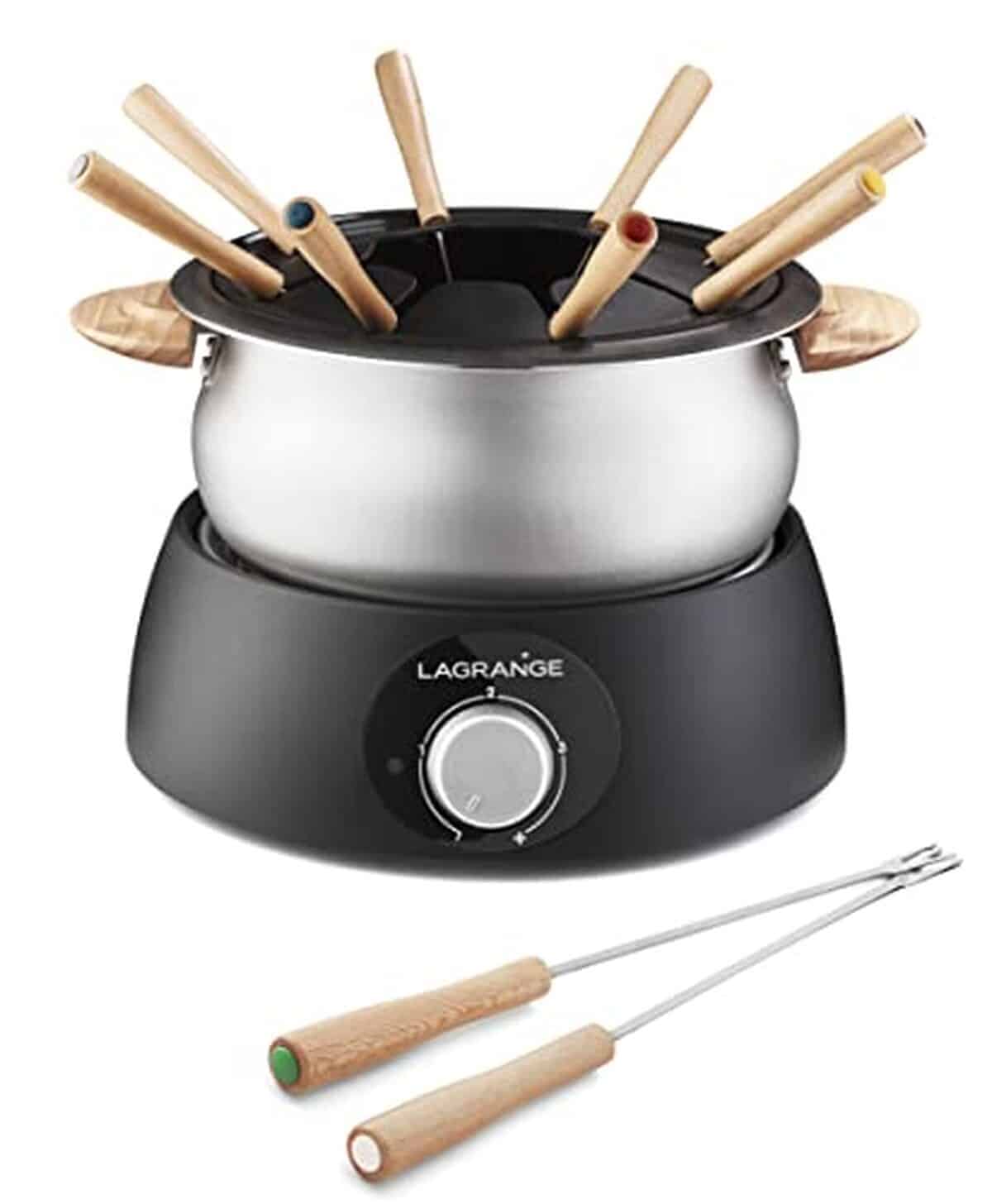 Test de l'appareil à fondue électrique Lagrange 349015 : puissance et convivialité