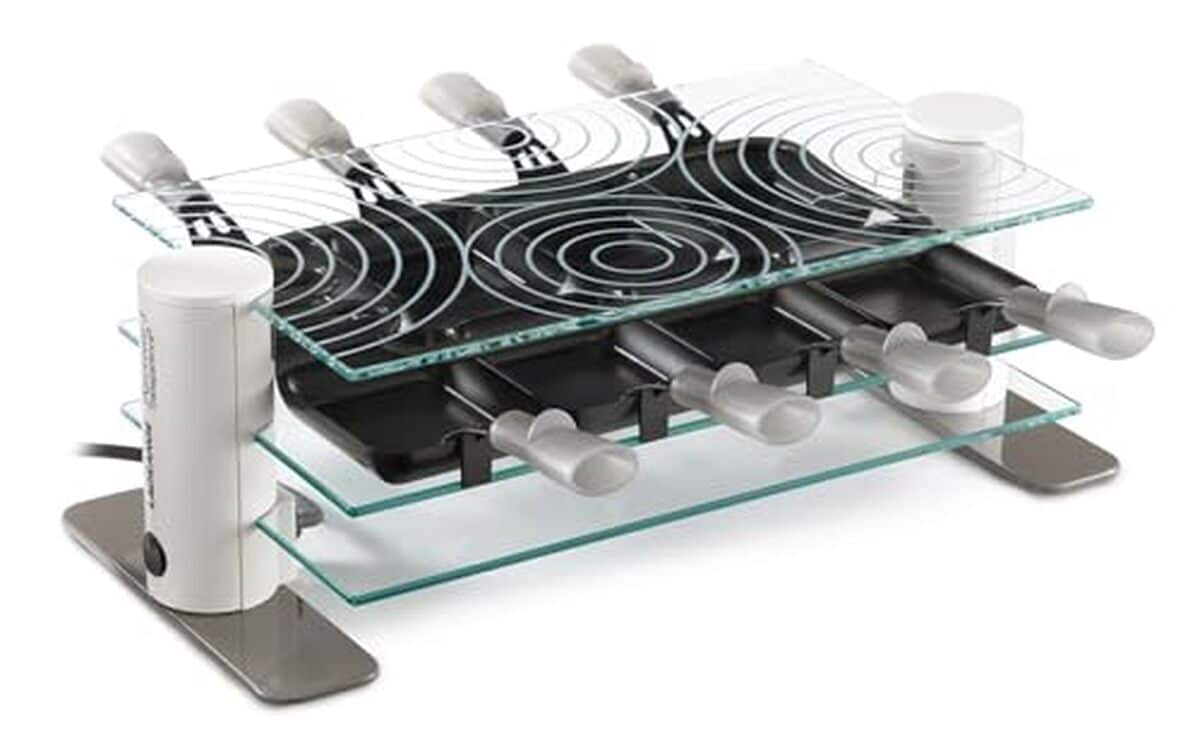Test de l'appareil à raclette Lagrange 009804 : design et performance 1000 W