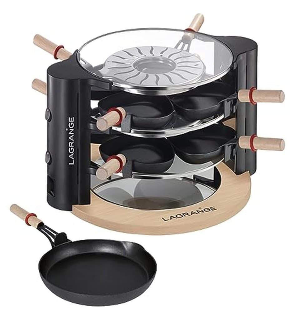 Test de l'appareil à raclette LAGRANGE Raclette Evolution® 149011