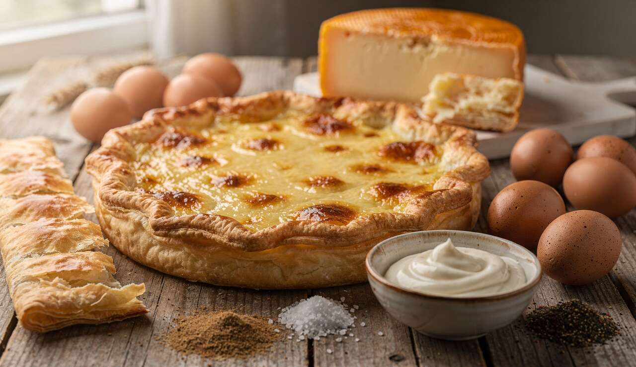 Recette de tarte au Reblochon