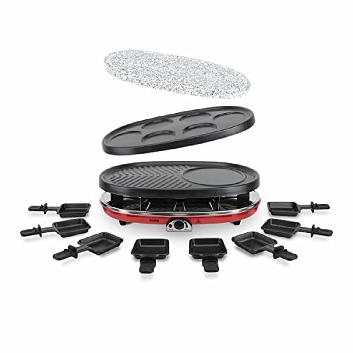 Test : appareil à raclette 4en1 H.Koenig RP418 pour 8 personnes
