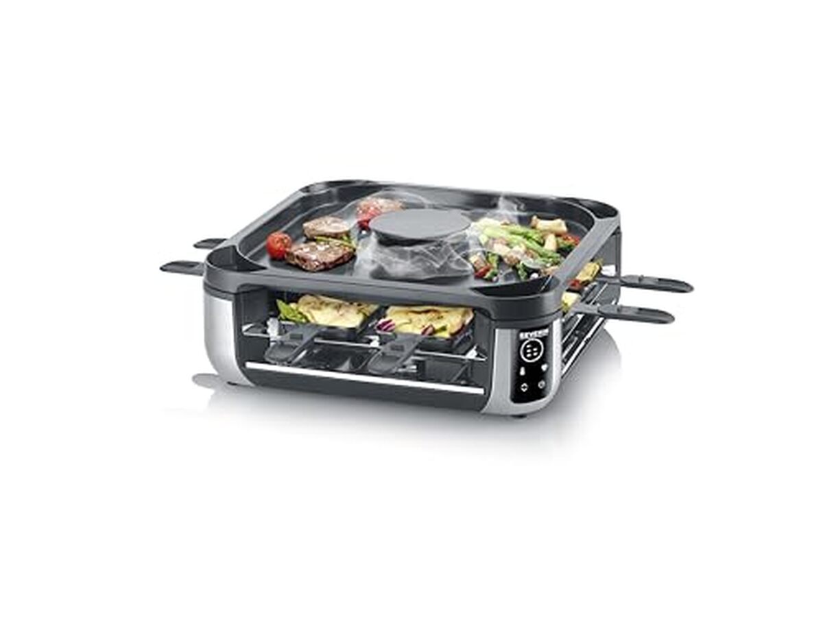 Test appareil à raclette Severin RG 2350 : 8 personnes, moins de fumée