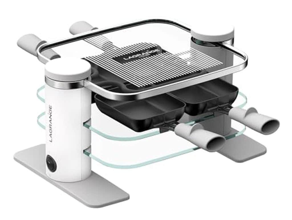 Test de l'appareil à raclette Lagrange 079401 : compact et efficace