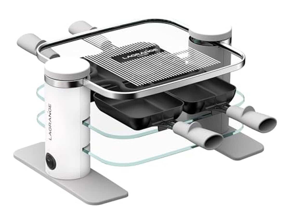 Test de l'appareil à raclette Lagrange 079401 : compact et efficace
