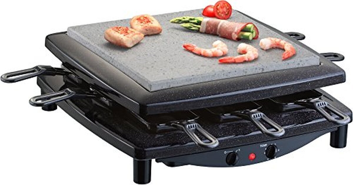 Test de l'appareil à raclette Steba 62.04.00 : 1450 watts au service de vos soirées