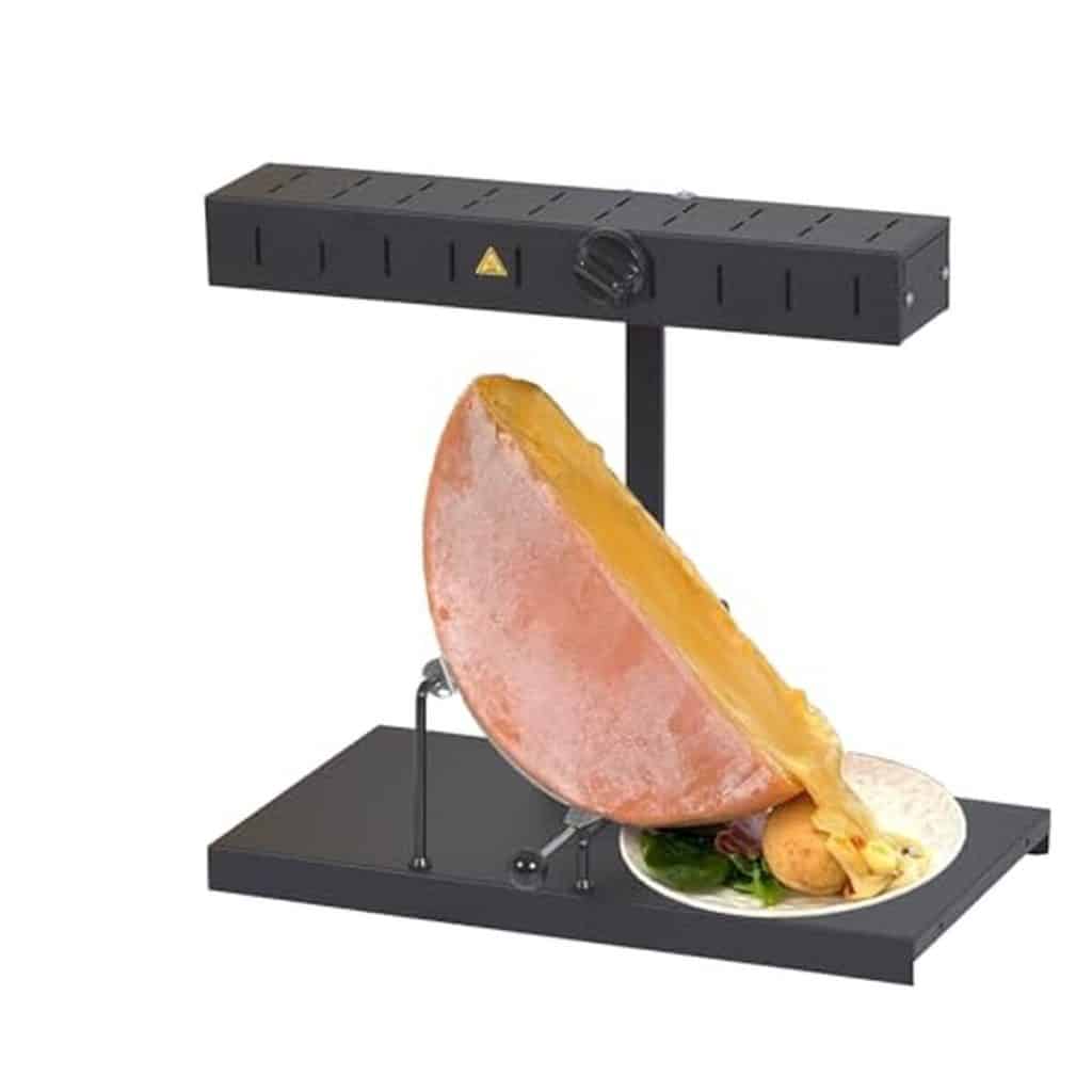 Test de l'appareil raclette Alpage Signature Basalte : efficacité polyvalente pour 6-10 personnes