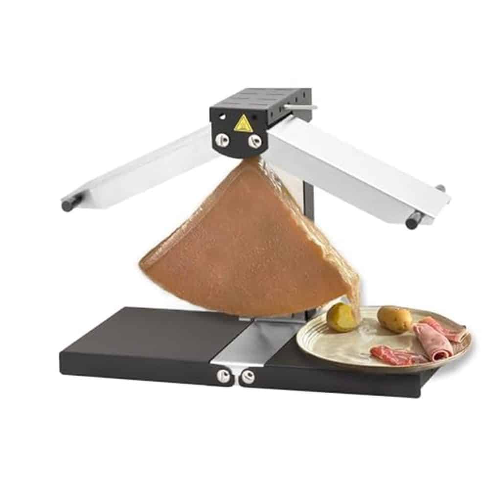 Test de l'appareil raclette Louis Tellier Brézière Signature Basalte Noir