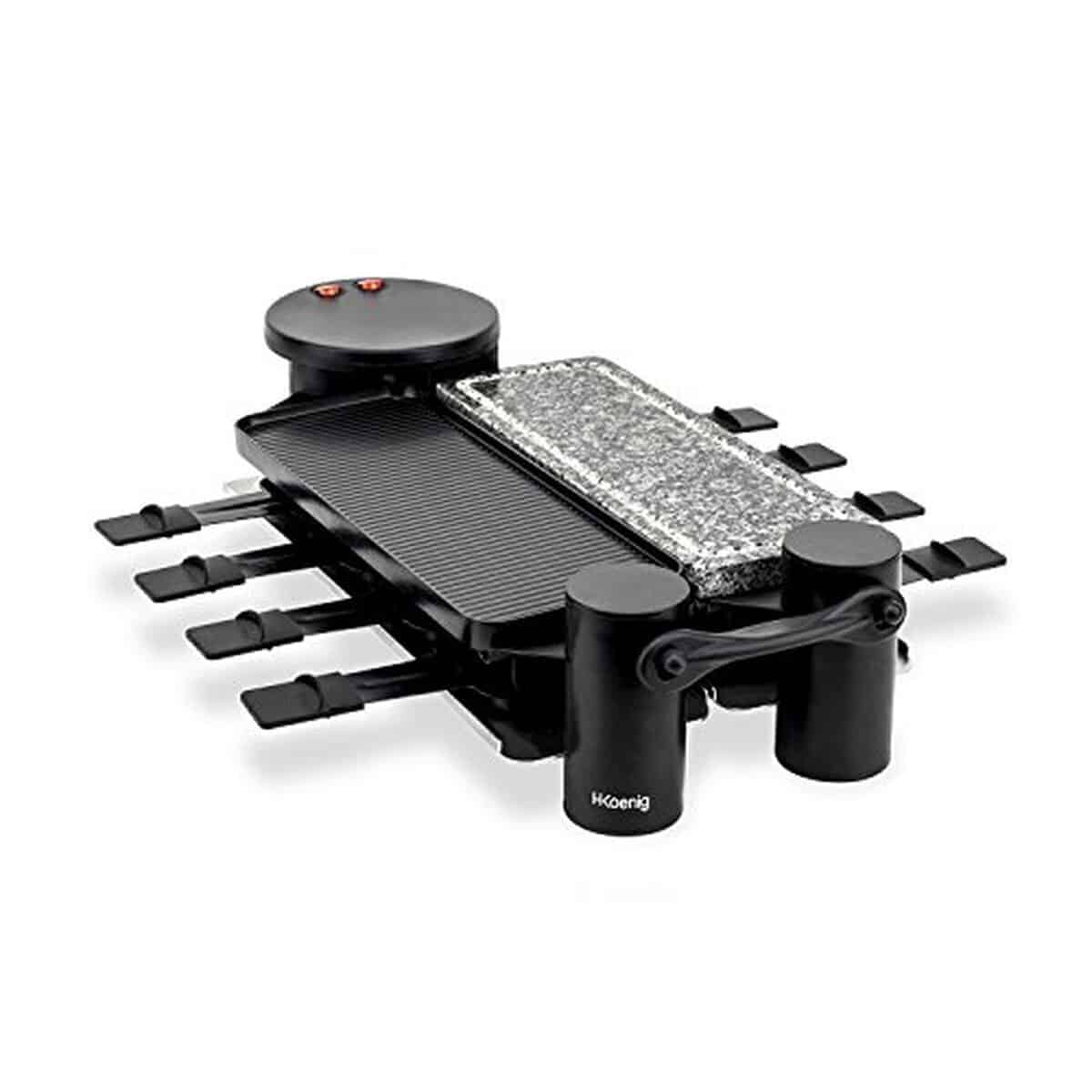 Test H.Koenig RP360 : raclette multifonction pour 8 personnes