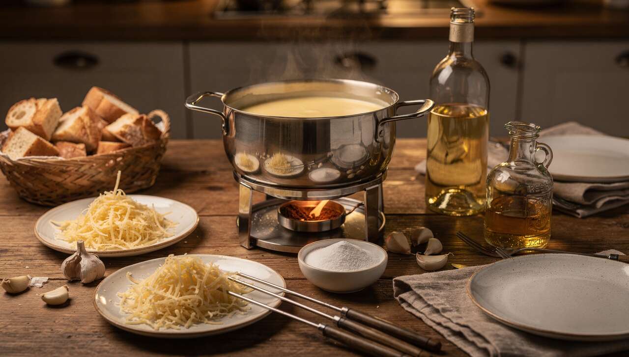 Fondue moitié-moitié : la recette incontournable