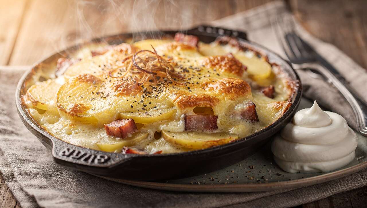 Tartiflette au micro-ondes : recette rapide et gourmande