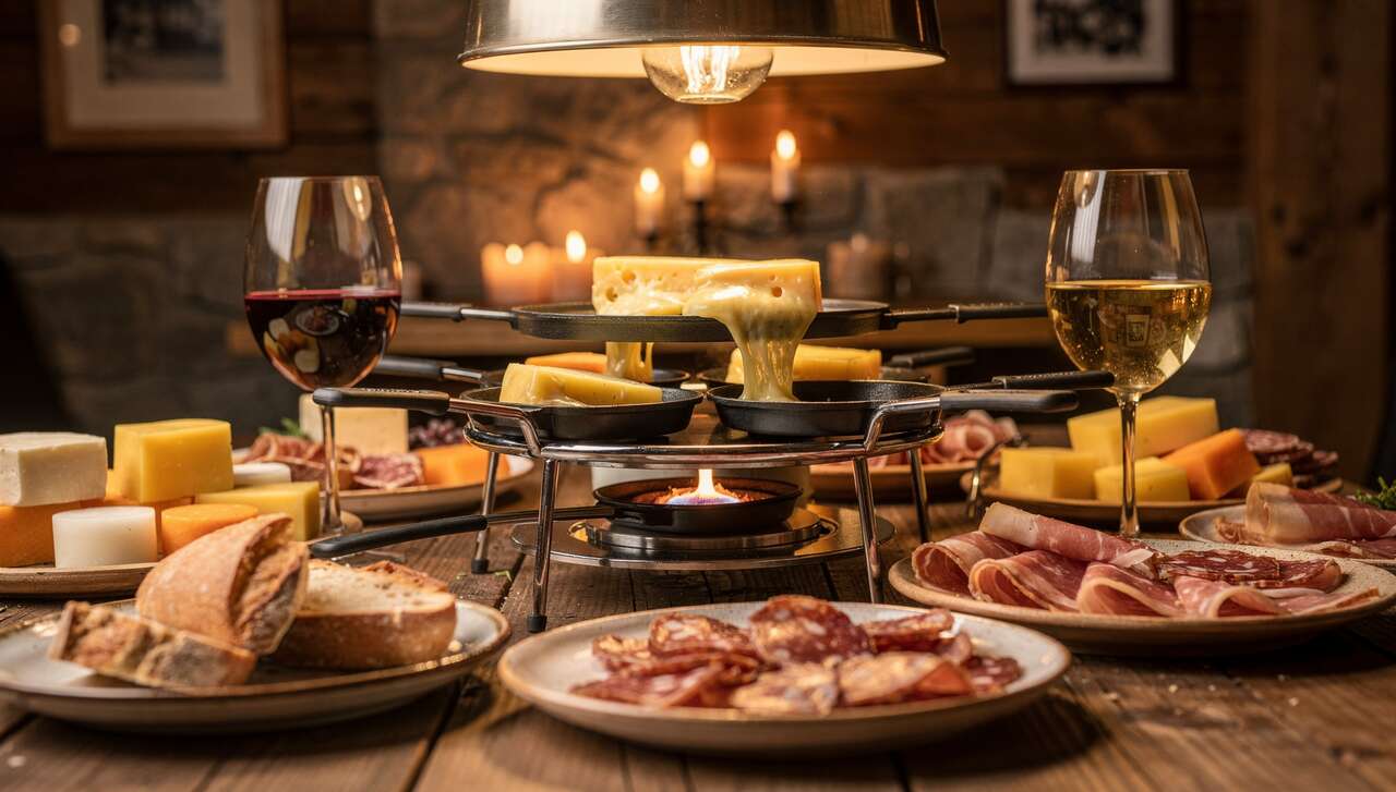 Quel vin choisir avec une raclette : blanc ou rouge ?