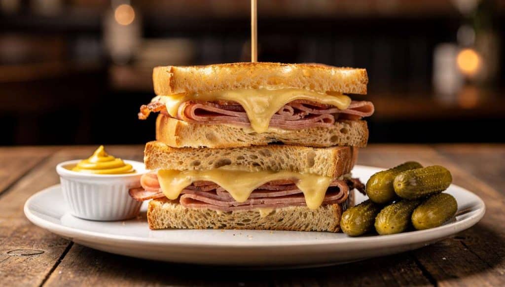 Recette Club Sandwich au Fromage à Raclette