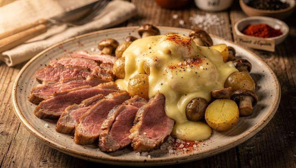 Raclette Landaise au Magret de Canard : recette Savoureuse