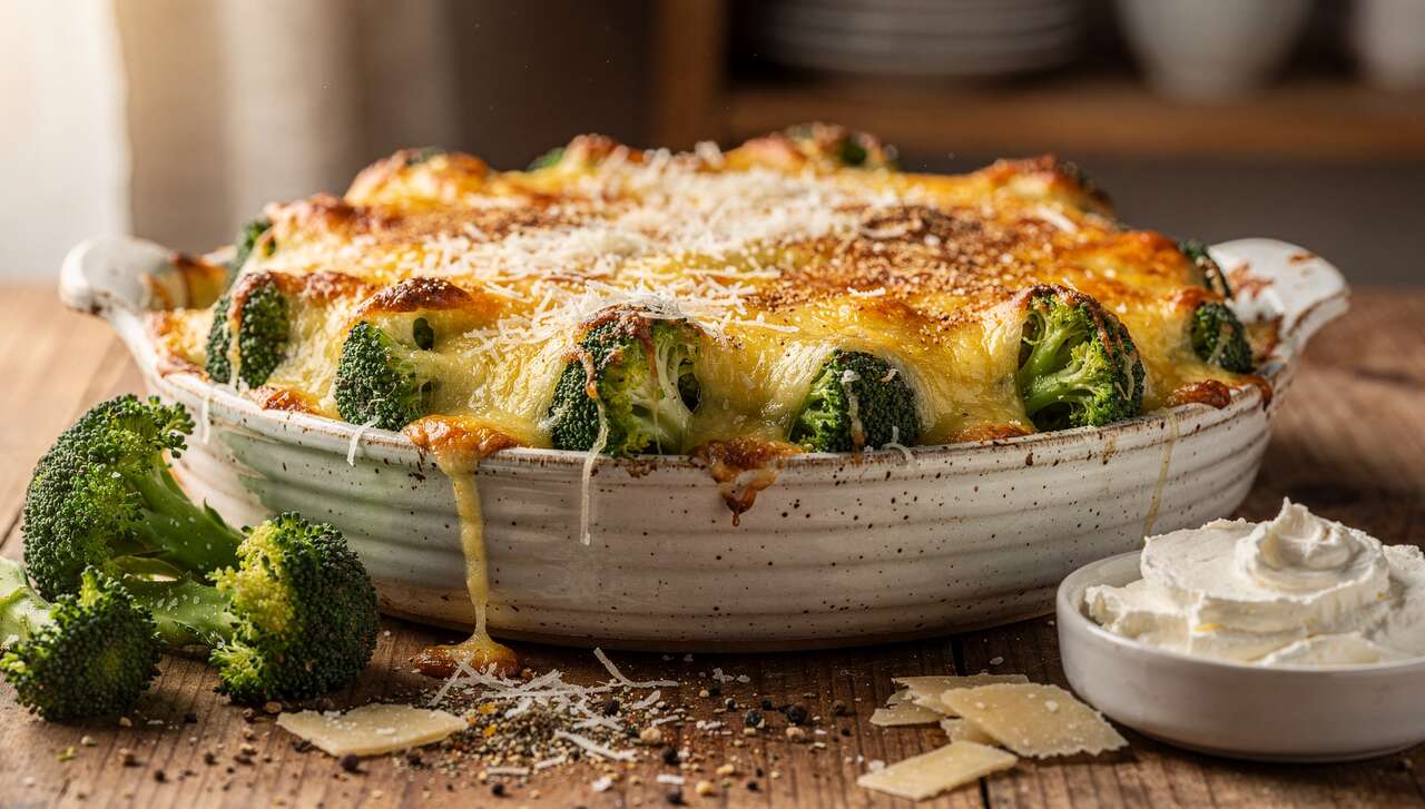 Gratin de brocolis au fromage frais : découvrez la recette