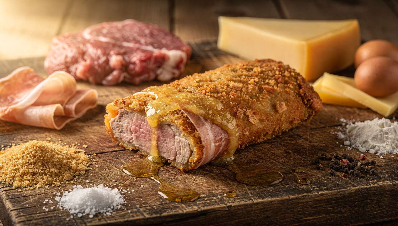 Cordon bleu de veau au fromage à raclette : recette savoureuse