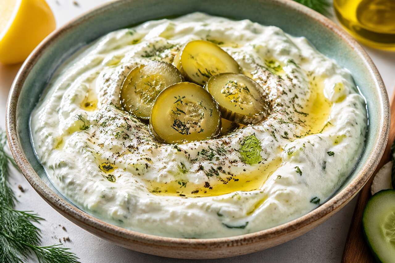 Tzatziki au fromage frais : la recette maison facile