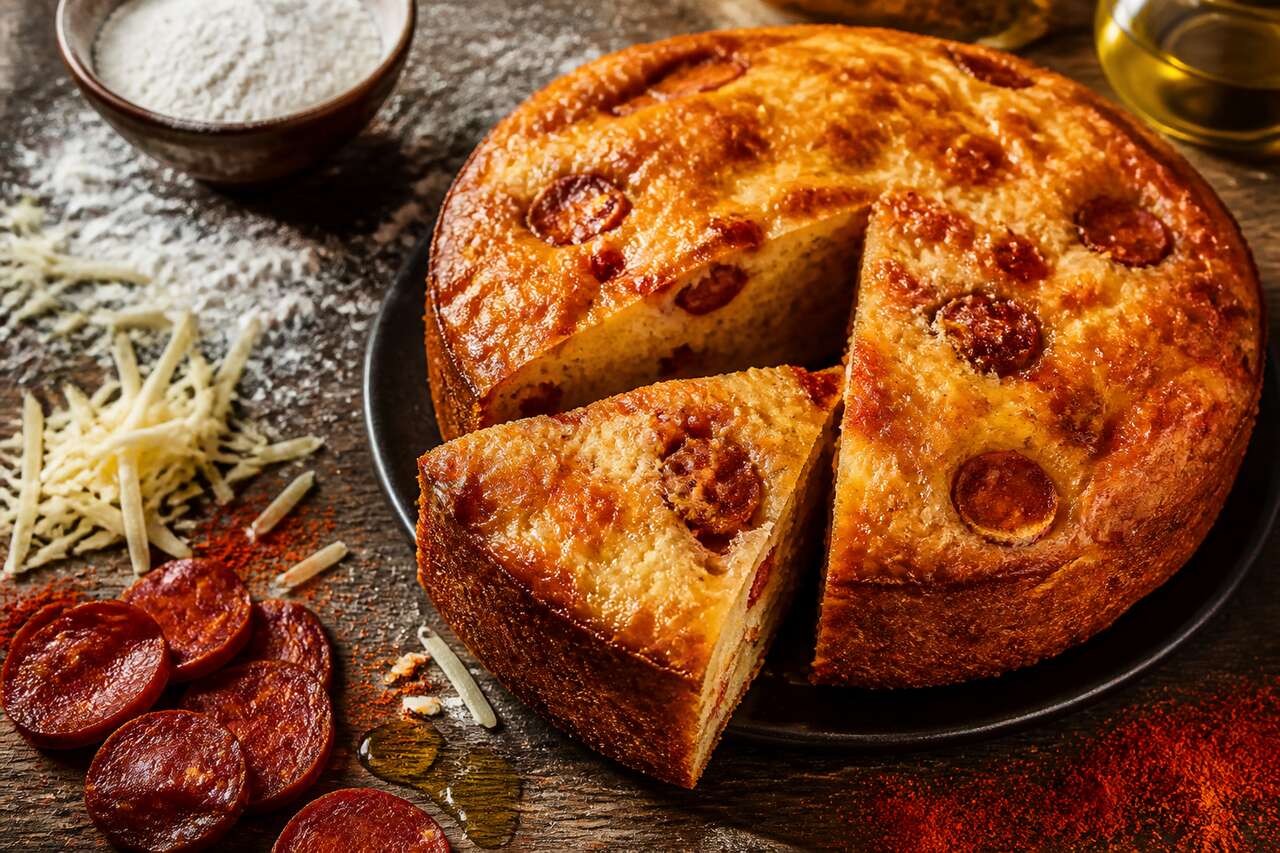 Cake au chorizo et fromage : la recette savoureuse