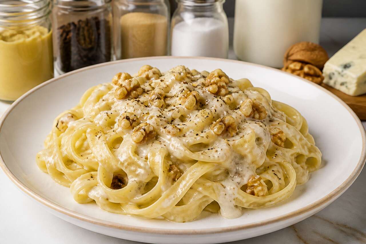 Tagliatelles au bleu : une recette gourmande