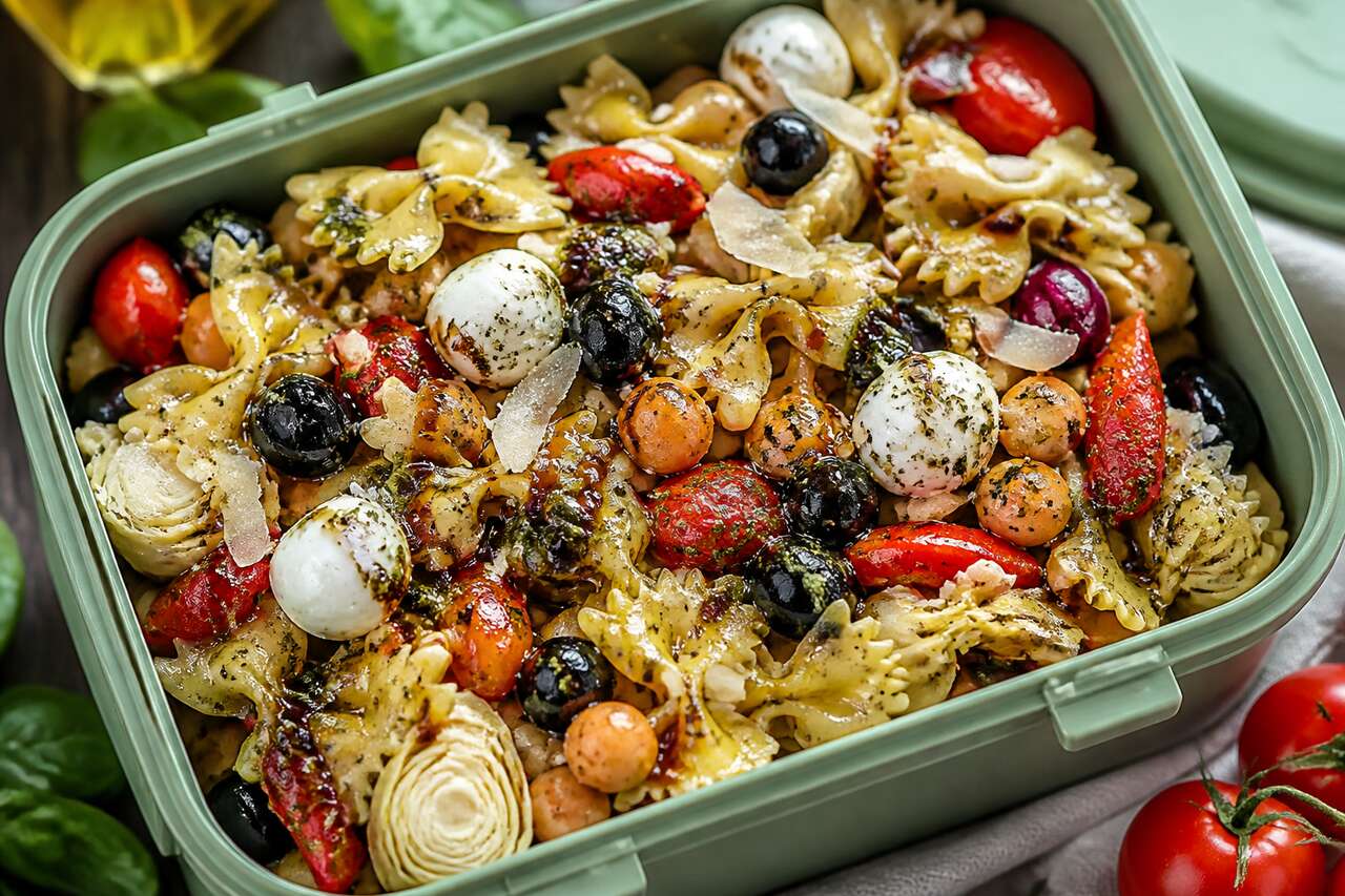 Lunch box d'été au fromage : recette gourmande