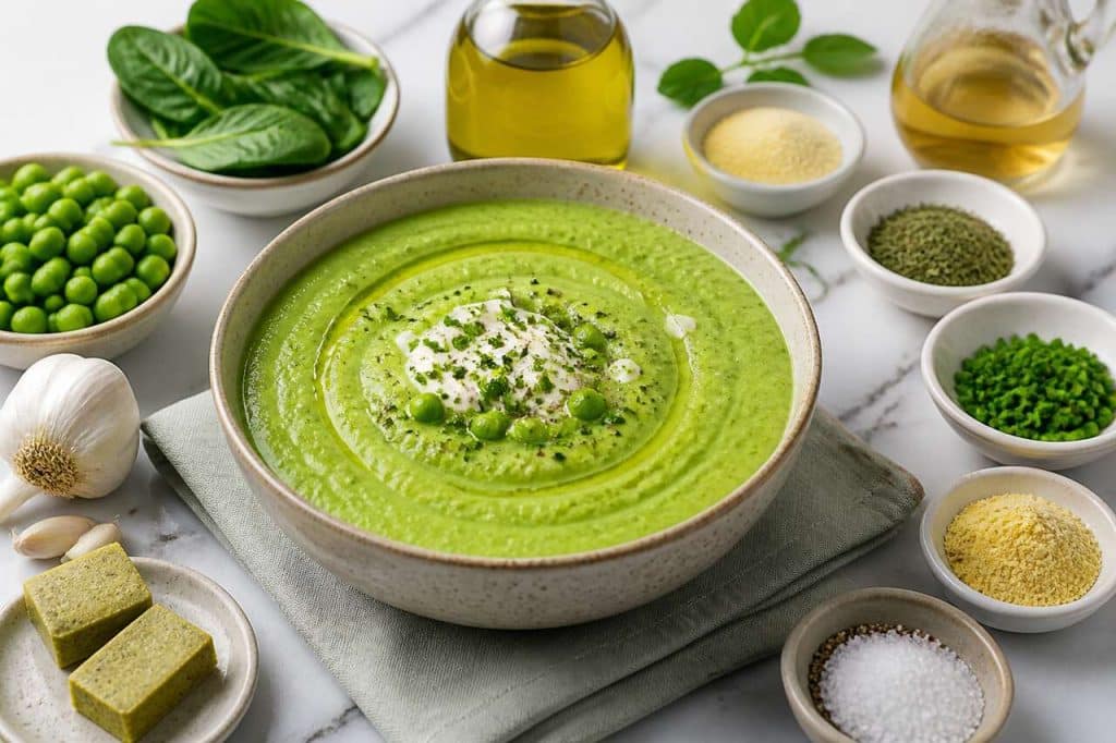 Recette : gaspacho vert Au Fromage Frais