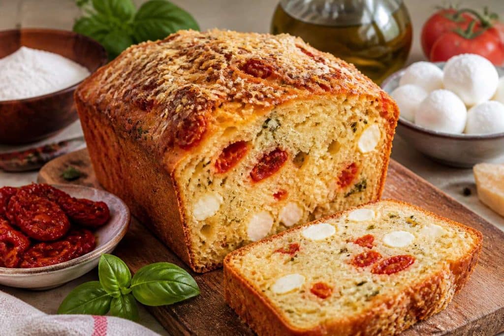 Recette cake tomate mozzarella