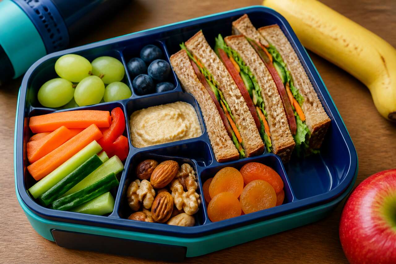Lunch box saine pour l'école : idées et recettes