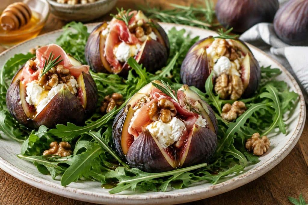 Figues farcies au fromage frais : la recette gourmande