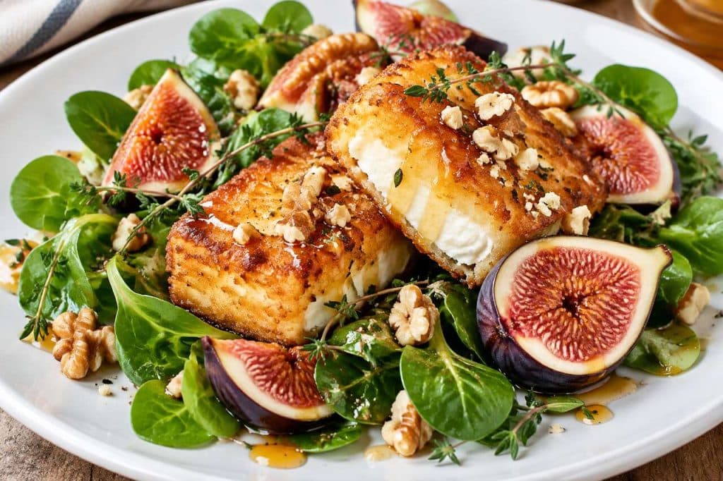 Brick de chèvre chaud aux figues : recette savoureuse